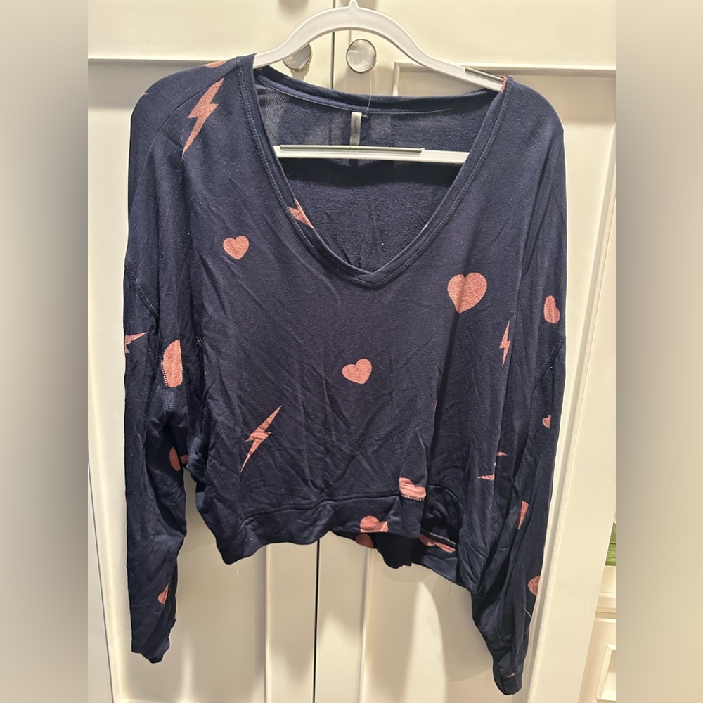 Z Supply Heart and Star Pajama Top